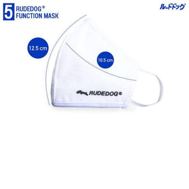 rudedog-หน้ากากผ้า-ของแท้-รุ่น-mask02-สีดำ-ราคาต่อชิ้น