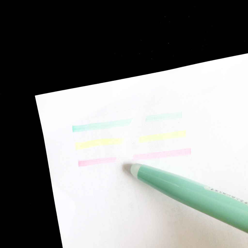 pilot-frixion-highlighter-soft-colors-ปากกามาร์คเกอร์แบบลบได้-3-สี-erasable-marker-pen-erasable-highliter-pen-mild-color-3-color-set