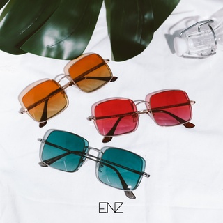 ENVISZO แว่นกันแดด รุ่น ES4997 RETRO SQAURE เลนส์ AUTO กันแดด UV100% พร้อมกล่องและผ้าเช็ดแว่น