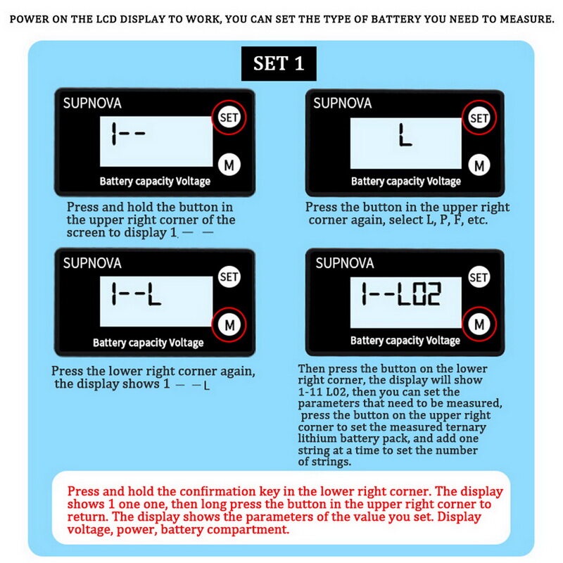 999diy-โวลต์มิเตอร์วัดความจุแบตเตอ-dc-8-72v-หน้าจอ-lcd-วัดแรงดัน-มิเตอร์วัดปริมาณแบตเตอรี่-battery-capacity-โวลต์ดิจิตอล