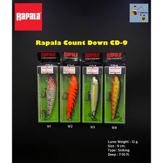 Rapala Count down CD-9