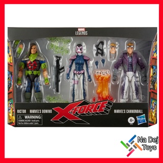 Marvel Legends X-Force Team Multipack 6" Figure มาเวล เลเจนด์ เอกซ์-ฟอร์ซ ทีม มัลติแพค ขนาด 6 นิ้ว ฟิกเกอร์