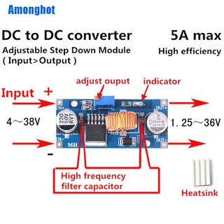 อะแดปเตอร์แรงดันไฟฟ้า Dc - Dc Step - Down 4V - 38 V To 3 3 V 12v 24v