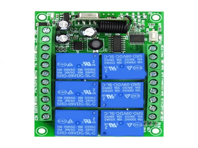 ann-315-433mhz-สวิตช์รีโมตควบคุมระยะไกลไร้สาย-dc-12v-6ch-6ch-rf-และตัวรับสัญญาณ-3000-ม