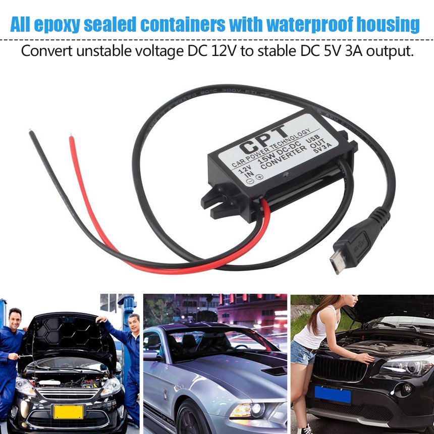 3-car-auto-charger-dc-โมดูลแปลง-12-v-to-5-v-3a-15-w-กับสายเคเบิ้ล-micro-usb