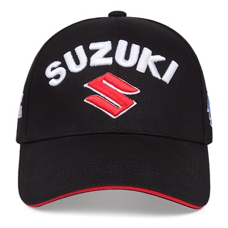 Suzuki หมวกเบสบอล หมวกแข่งรถมอเตอร์ไซค์ แฟชั่น สําหรับผู้ชายและผู้หญิง