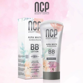 NCP Aura White Sunscreen BB Lotion เอ็น ซี พี ออร่า ไวท์ ซันสกรีน บีบี โลชั่น