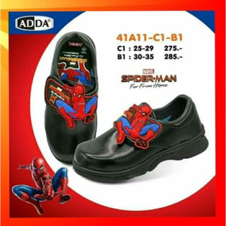 ADDA รุ่น 41A11 รองเท้านักเรียน  รองเท้านักเรียนชาย สไปเดอร์แมน Spiderman