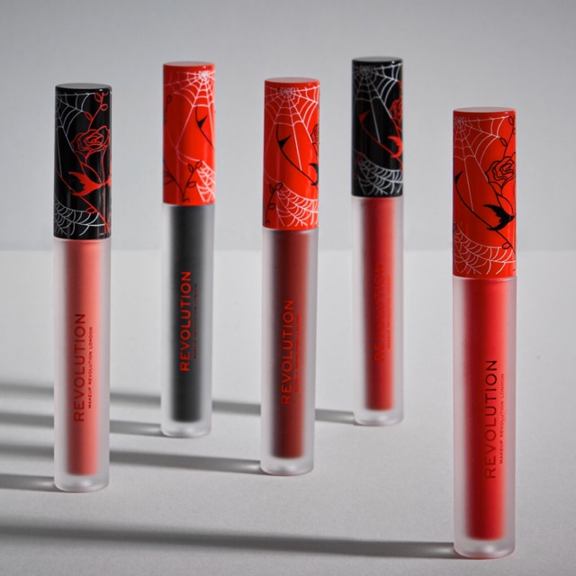 ของแท้-พร้อมส่ง-makeup-revolution-halloween-vinyl-liquid-lip