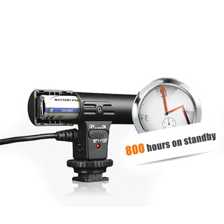 ภาพขนาดย่อของภาพหน้าปกสินค้าไมโครโฟนสำหรับกล้องวีดีโอ Canon Nikon Dslr Dv จากร้าน discountstore.th บน Shopee ภาพที่ 6