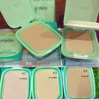 ภาพหน้าปกสินค้าแป้งเซลิน่า แป้งพริตตี้ (รีฟีว) Celina UV Block Oil Free Powder Foundation SPF 15 ที่เกี่ยวข้อง