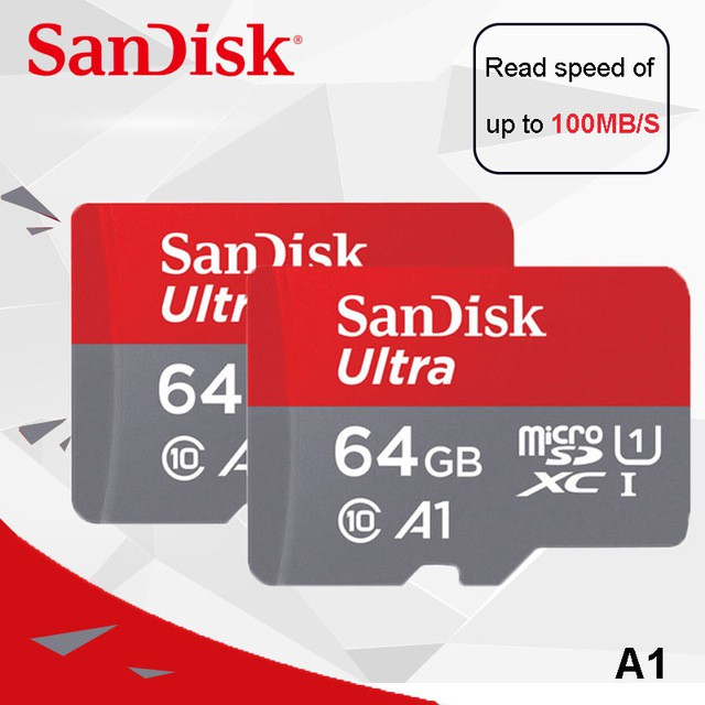 แท้-ประกัน10ปี-sandisk-ultra-64gb-a1-class-10-microsdhc-micro-sd-card