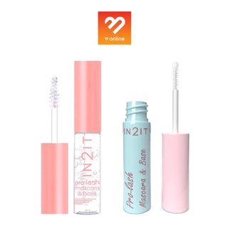 ภาพหน้าปกสินค้าIN2IT PRO-LASH MASCARA & BASE มาสคาร่าใส & เบส อินทูอิท บำรุงขนตา ขนคิ้ว 4 / 6.5 กรัม ซึ่งคุณอาจชอบราคาและรีวิวของสินค้านี้