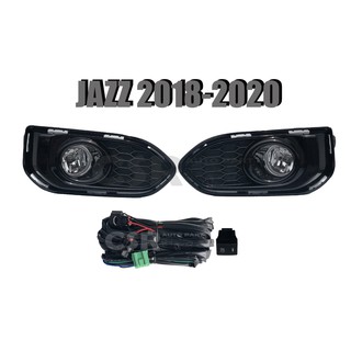 ไฟตัดหมอก ไฟสอปอร์ตไลท์ JAZZ 2018 2019 2020 JAZZ MC JAZZ GK 2018 2019 2020 ทั้งชุด พร้อมส่ง