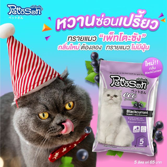 ภาพสินค้าทรายแมว Pettosan ราคาประหยัด จับตัวดีมาก หอมละมุน 5 ลิตร จากร้าน vsanimalhealth บน Shopee ภาพที่ 3