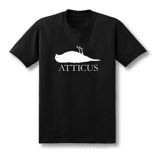 เสื้อยืดโอเวอร์ไซส์Atticus ใหม่ เสื้อยืดลําลอง แขนสั้น พิมพ์ลายโลโก้นก Dead Bird สําหรับผู้ชาย ไซซ์ XS-XXLS-3XL