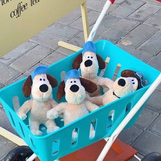 blinkgirlofficial 〰️ พร้อมส่ง 🐶 ตุ๊กตาน้องหมาคิ้วท์ ขนาด 22 CM  ตุ๊กตาน้องหมาGROMIT