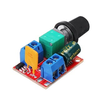 ภาพขนาดย่อของภาพหน้าปกสินค้าควบคุมความเร็ว มอเตอร์ DC 4.5V-35V 5A DC Motor PWM Speed Controller Motor Speed Control Switch LED Dimmer module จากร้าน padandpad บน Shopee ภาพที่ 4