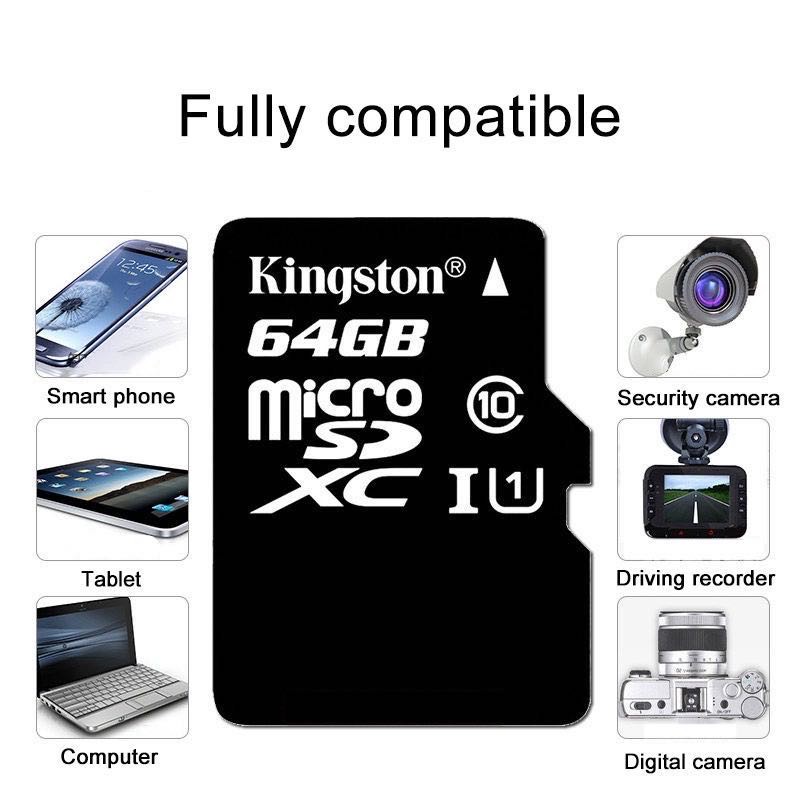 ของแท้-เมมโมรี่การ์ด-kingston-16gb-32gb-64gb-memory-card-micro-sd-sdhc-16gb-32gb-class10คิงส์ตัน