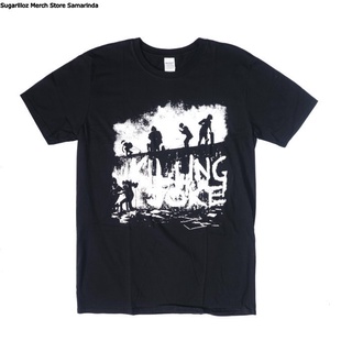 เสื้อยืดโอเวอร์ไซส์เสื้อยืด พิมพ์ลายวง Killing JOKE TOMORROWS WORLD สําหรับผู้ชาย ไซซ์ MS-4XL