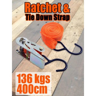 แถบ Ratchet Tie Down Straps สำหรับยกของ