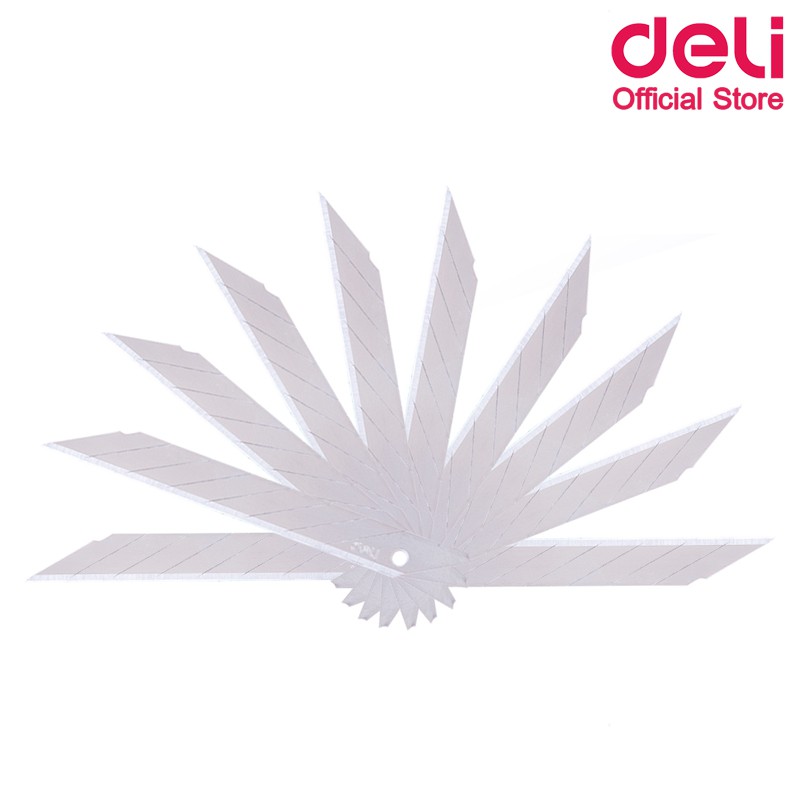 deli-2015-cutter-ใบมีดคัตเตอร์-30-องศา-บรรจุ-10-ใบ-แพ็คกล่อง-36-ชุด-อุปกรณ์สำนักงาน-ใบมีด-ใบมีด30องศา-อุปกรณ์อเนกประสงค์