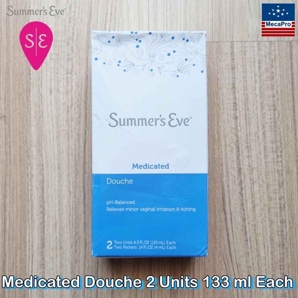 Summer's Eve® Medicated Douche 2 Units 133 ml Each ซัมเมอร์อีฟ ทำความ