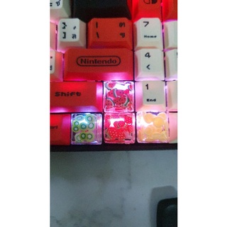 คีย์แคปผลไม้ ปุ่มคีย์บอร์ด keycap mechanical keyboard