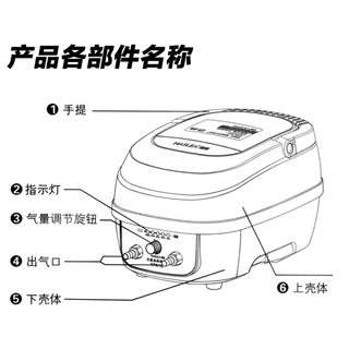 ภาพขนาดย่อของภาพหน้าปกสินค้าปั๊มลม HAILEA รุ่น CP-60 ปั๊มลมพร้อมแบตเตอรี่สำรองไฟ รับประกัน 3 เดือน ทางร้านมีอะไหล่เปลี่ยน สามารถซ่อมได้ จากร้าน ok07688 บน Shopee ภาพที่ 6