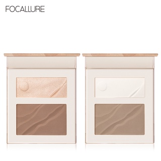 ภาพหน้าปกสินค้าFOCALLURE 2 Colors Contour &ไฮไลท์เตอร์ แป้งเชดดิ้ง พาเลทแต่งหน้าเม็ดสีติดทนนานเป็นธรรมชาติ ที่เกี่ยวข้อง