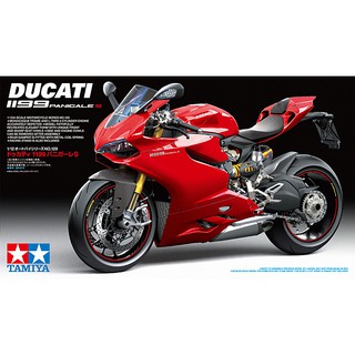 โมเดลประกอบ Tamiya 1/12 TA14129 DUCATI 1199 PANIGALE S ขนาด 1/24