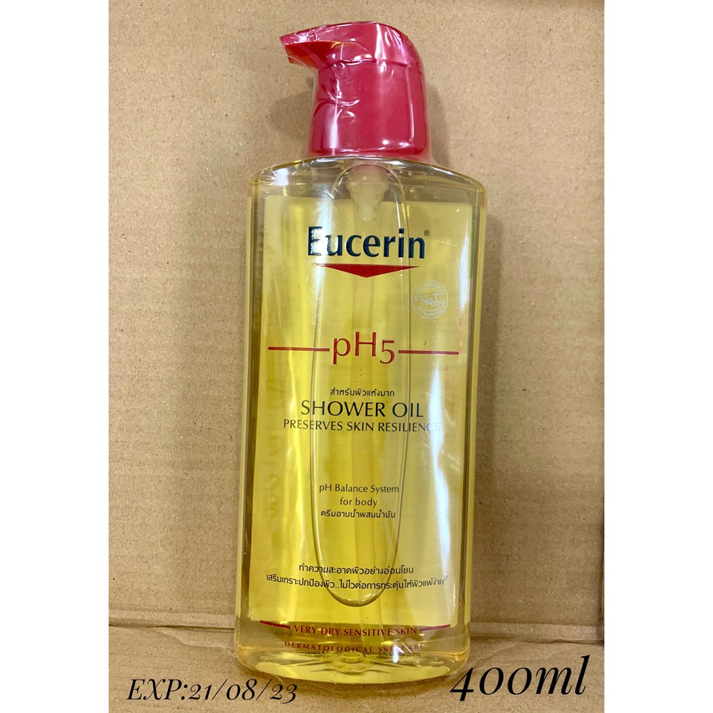 Eucerin pH5 SHOWER OIL Sensitive skin ยูเซอริน เชาวเวอร์ออยล์ 400 มล.