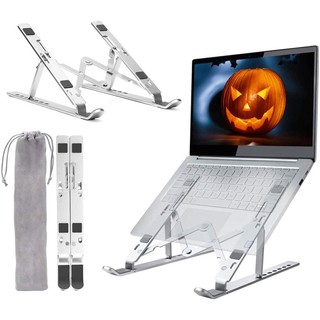 EAKER แท่นวางโน๊ตบุ๊ค พับเก็บได้ ที่วางไอแพด Laptop Stand Notebook Standกันลื่น ปรับได้ 7 ระดับ รองรับจอ7 นิ้วถึง 17นิ้ว