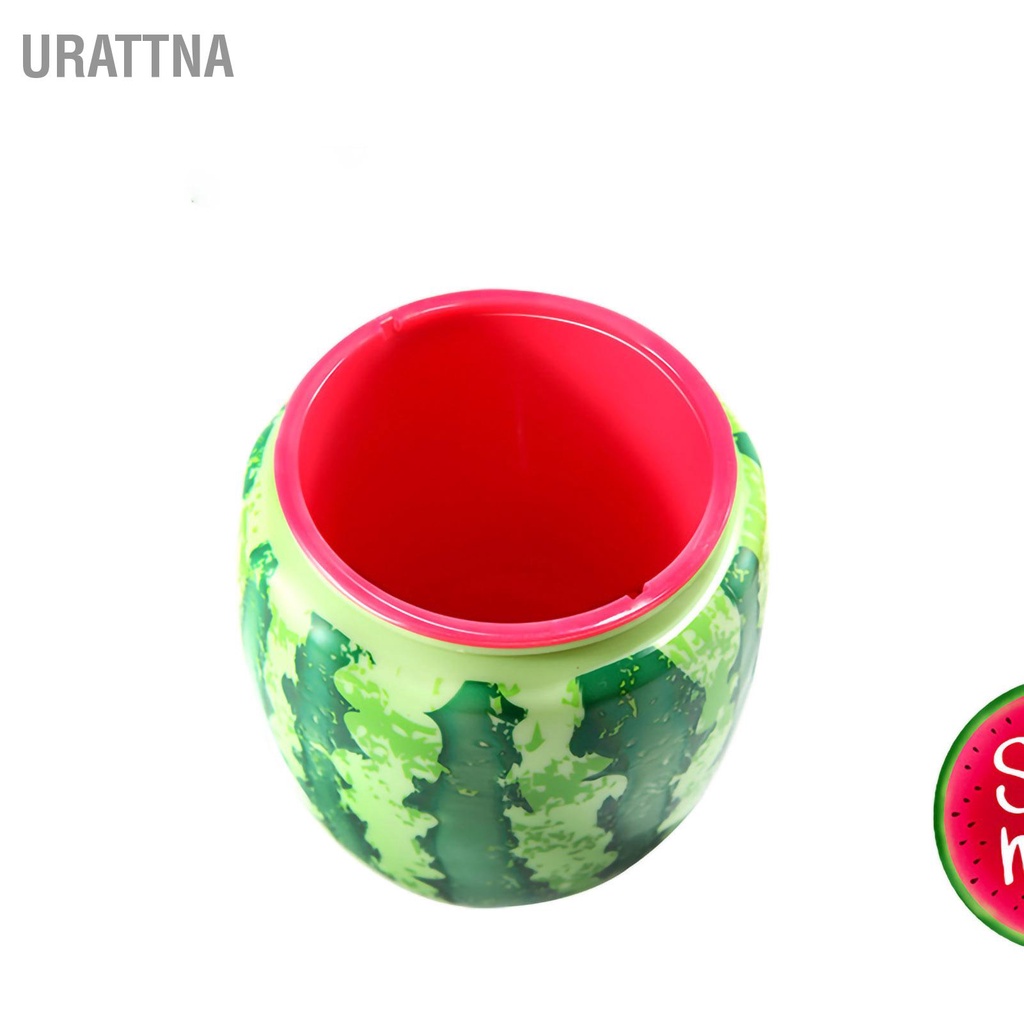 urattna-แก้วน้ําพลาสติก-สองชั้น-มีฉนวนกันความร้อน-กันรั่ว-ลายผลไม้-ฤดูร้อน