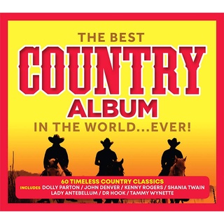 CD MP3 เพลงสากล The Best Country Album In The World Ever! (2019) บันทึกจากแผ่นแท้ คุณภาพเสียง 100%