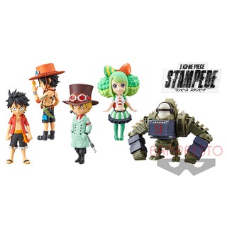 ONE PIECE STAMPEDE WCF World collectable figures มือ1 Lot JP