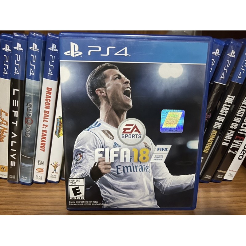 PS4 Fifa 18 มือ2 แผ่นสภาพดี Zone All Shopee Thailand