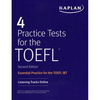 DKTODAY หนังสือ KAPLAN 4 PRACTICE TESTS FOR THE TOEFL (2ED)