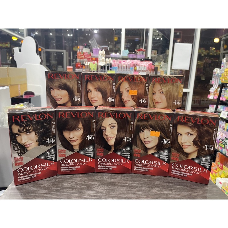 Revlon colorsilk beautiful color | Shopee Thailand
