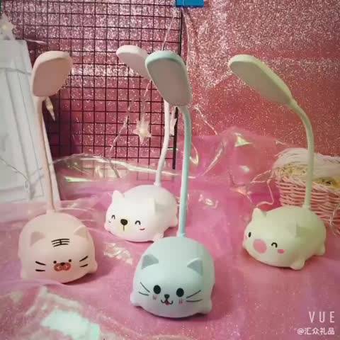 โคมไฟตั้งโต๊ะอ่านหนังสือ-โคมไฟตั้งโต๊ะ-led-ขนาดเล็ก-ปกป้องดวงตา-เรียนรู้-น่ารัก-หอพัก-โคมไฟตั้งโต๊ะมินิมอล