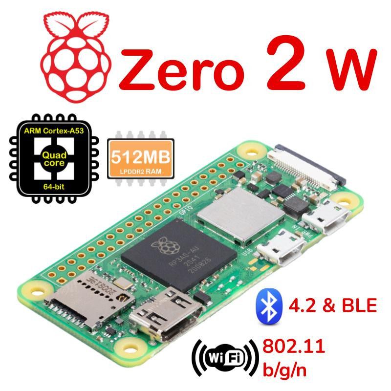 Raspberry Pi (Zero 2 W) มีสินค้าในไทย เชียงใหม่ พร้อมส่ง | Shopee Thailand
