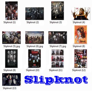 โปสเตอร์ Slipknot (16แบบ) สลิปน็อต วง ดนตรี เฮฟวี่ เมทัล รูป ภาพ ติดผนัง สวยๆ poster 88 x 60 ซม.และ 76 x 52 ซม.โดยประมาณ
