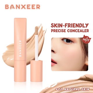 BANXEER คอนซีลเลอร์ เนื้อแมตต์ กันน้ํา ปกปิดเต็มรูปแบบ Concealer Foundation