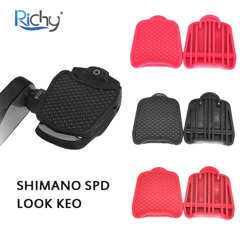 richy-อะแดปเตอร์คลิปล็อคบันไดจักรยาน-spd-keo-สําหรับระบบ-shimano-spd-look-keo