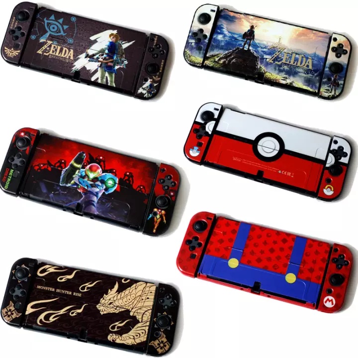 เคสป้องกัน-ลาย-joy-con-pok-mon-o-theater-zelda-สําหรับ-nintendo-switch-oled