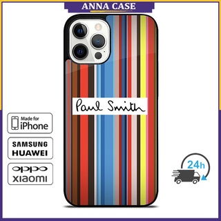เคสโทรศัพท์มือถือ ลาย Paul Smith 1 สําหรับ iPhone 14 Pro Max 13 Pro Max Samsung Galaxy Note10+ S21Ultra