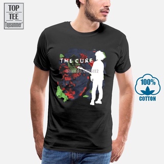 คอลูกเรือเสื้อยืดคอกลมขายดี เสื้อยืด พิมพ์ลาย The Cure Don T Cry Brand Official OPphke85GGgpii69 สไตล์คลาสสิกผ้าฝ้ายแท้