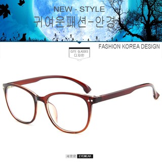 Fashion เกาหลี แฟชั่น แว่นตากรองแสงสีฟ้า รุ่น 2339 C-4 สีน้ำตาล ถนอมสายตา (กรองแสงคอม กรองแสงมือถือ) New Optical filter