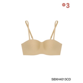 ส่งฟรี Sabina เสื้อชั้นใน (SIZE B32/70) มีโครง BODY BRA THE SERIES (เกาะอก) รุ่น Soft Doomm รหัส SBXH4013CD สีเนื้อเข้ม