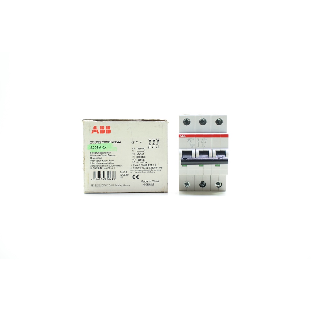 s203m-c4-abb-mcb-เซอร์กิตเบรกเกอร์-abb-รุ่น-s203m-c2-3p-4a-10ka-2cds273001r0044